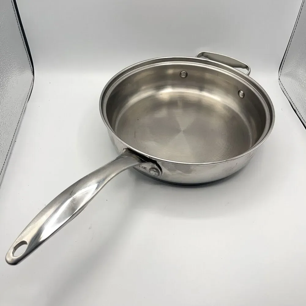 Belgique Tools of the Trade Stainless Steel Frying Pan No Lid